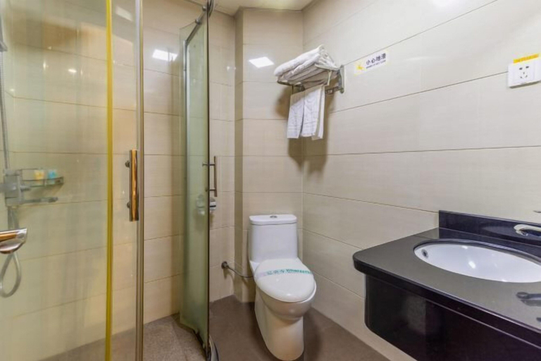 Bathroom 3, Hong Xin Business Hotel, Guangzhou