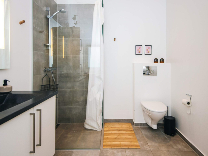 Bathroom, 4 Star Holiday Home in Glesborg, Norddjurs