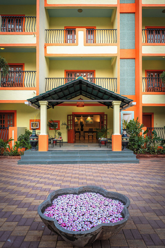 Exterior detail, Victor Exotica an Indy Resort, North Goa