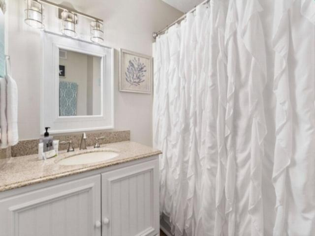 Bathroom 2, Good Vibes Carolina Beach villa, New Hanover