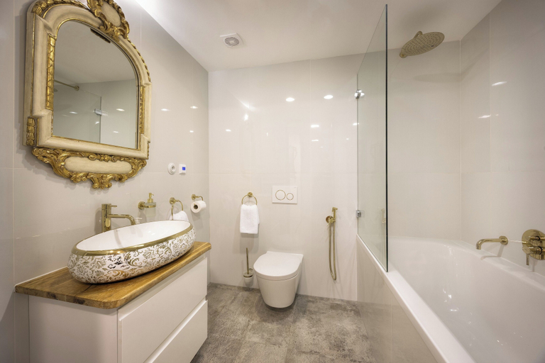 Bathroom 4, Hotel Monastery, Praha 6