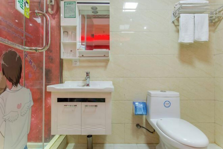 Bathroom 3, Sugar Candy Theme Hotel (Wuhu University City Store), Wuhu
