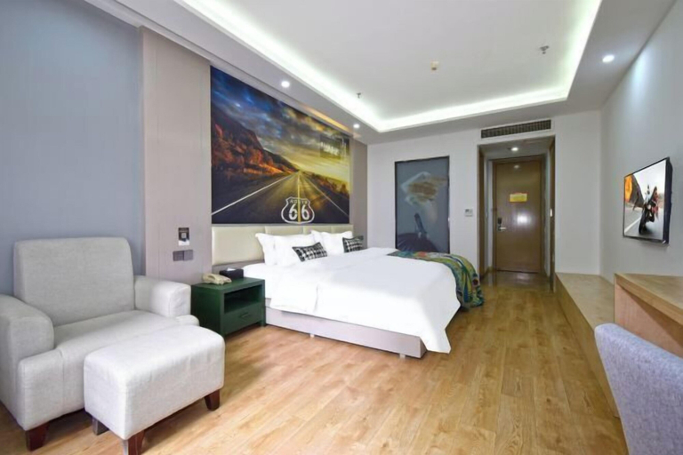 Bedroom 3, Hotel & Davos (Chongqing Ranjiaba Light Rail Station), Chongqing