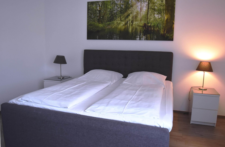 Bedroom 4, Appartements mit Blick auf die Spree in Lubben, Dahme-Spreewald
