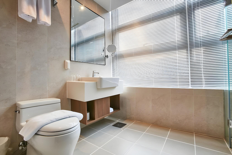 Bathroom 4, Island Castle Hotel, Uijeongbu