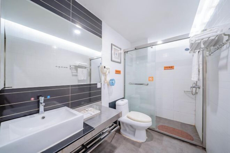 Bathroom 2, Oushi Express Hotel (Guangzhou Lansha Lanhe), Guangzhou