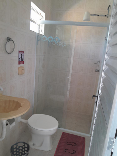 Bathroom, Pousada Recanto Sol e Luz, Caraguatatuba