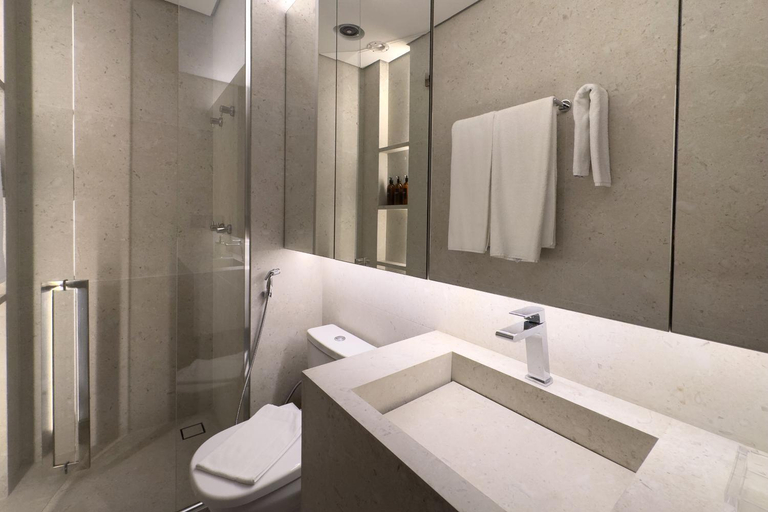 Bathroom, Studio Luxx Itaim - Homax, São Paulo