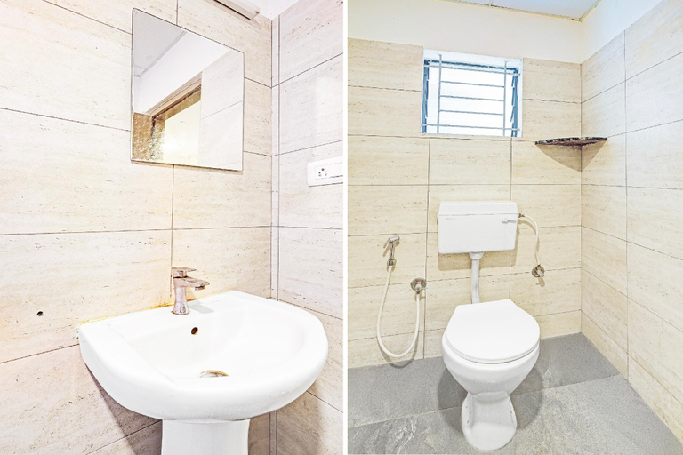 Bathroom, Townhouse Muthurayya Swamy Layout, Bangalore