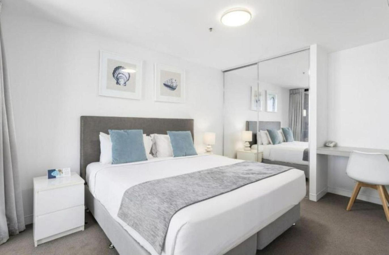 Bedroom 2, Premium Oceanfront Unit at Rhapsody Surfers Paradise - Hosted by Coastal Letting Co., Gold Coast