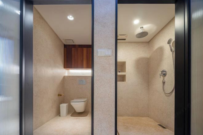 Bathroom 3, Mount Mogan Chic Hostel, Huzhou