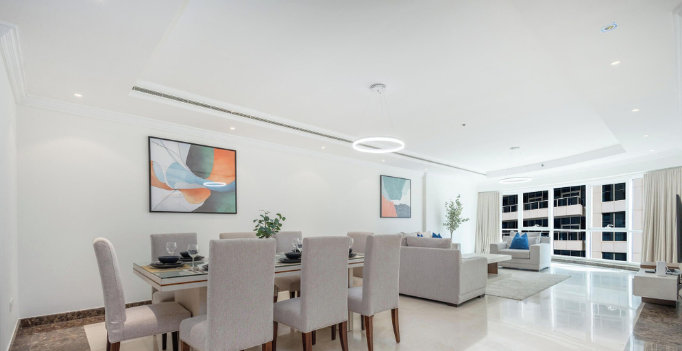 Dining, LUX The Al Seef Marina Suite 2, Dubai