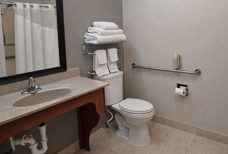 Bathroom 5, Holiday Inn Express & Suites WINNER by IHG, Tripp