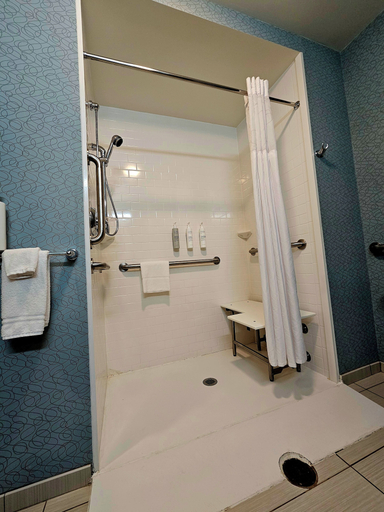 Bathroom 5, Hampton Inn Potsdam, NY, Saint Lawrence