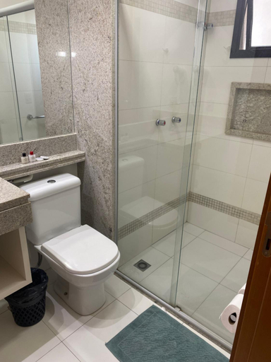 Bathroom, Inova Flat no centro, Palmas