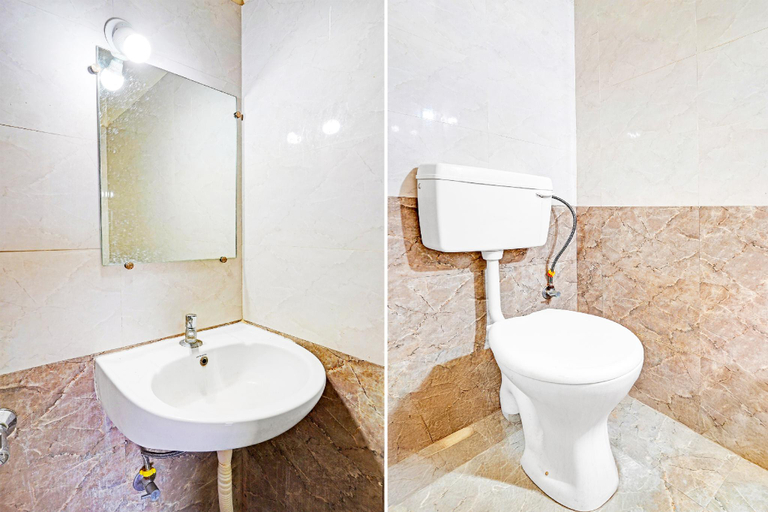 Bathroom 4, Hotel O Srigandhakavalu Formerly Chamundeshwari Lodging, Bangalore