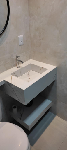 Bathroom 2, Apartamento Centro, Ametista do Sul