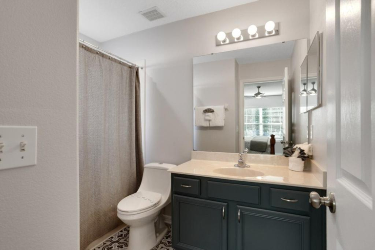 Bathroom 5, 6 Bedroom Disney Home Lanai Screened Pool Spa, Osceola