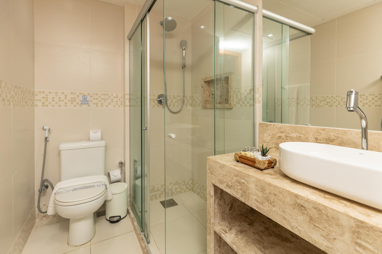 Bathroom 5, Coral Plaza Apart Hotel, Natal