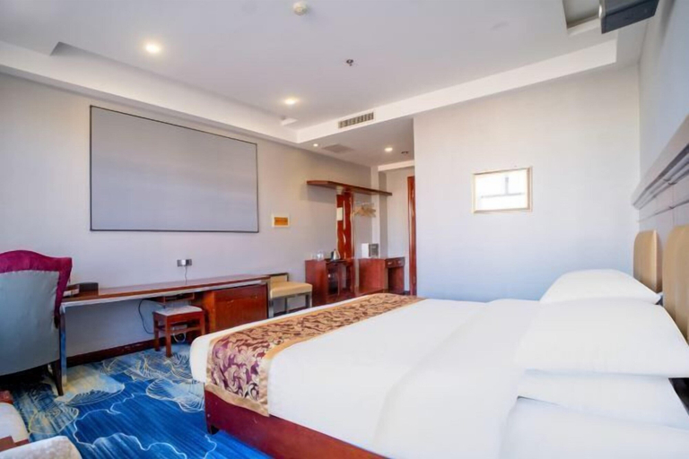 Bedroom 3, Wuhu Holiday Hotel, Zhangye