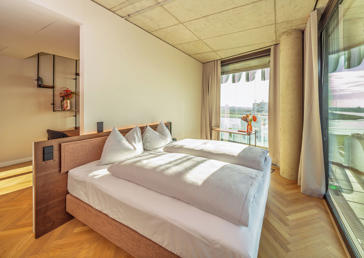 Bedroom 4, The Zipper Hotel & Apartments, Düsseldorf