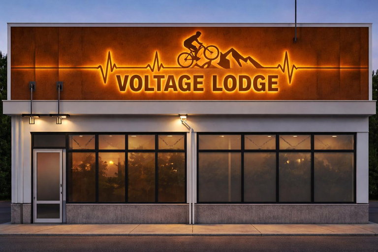 Exterior view 4, Voltage Lodge, Collie