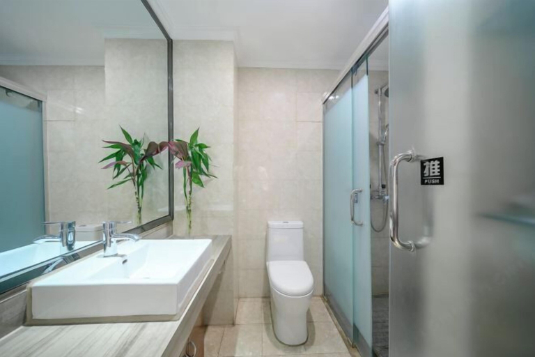 Bathroom 4, Meiyi Meijia Hotel (Xiangyang Nanzhang), Xiangfan
