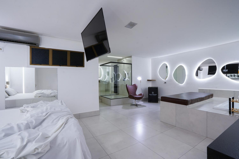 Bedroom 2, Mont Blanc Motel, Aparecida de Goiânia