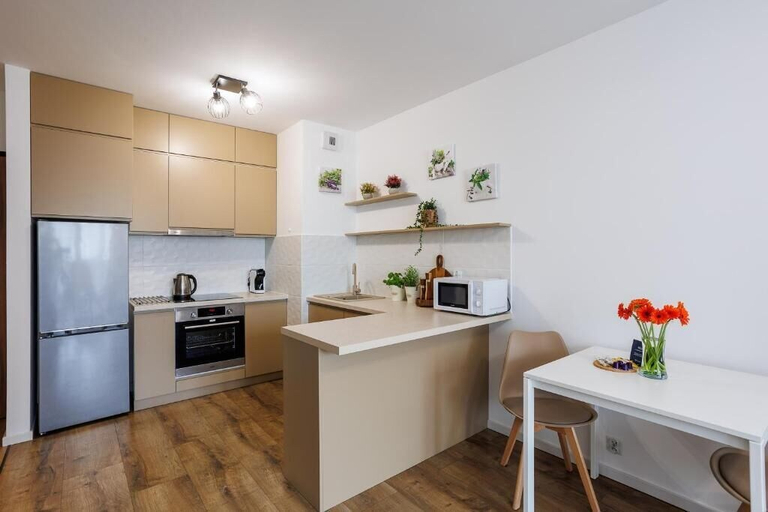 Private kitchen 2, Malila Apartments Łaszkiewicza 8, Kraków City