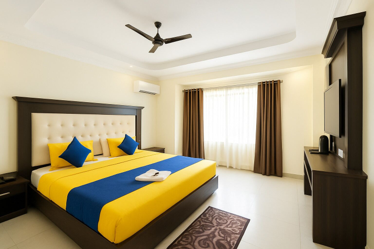 Bedroom 1, Hotel Bollywood 2.0, Puri