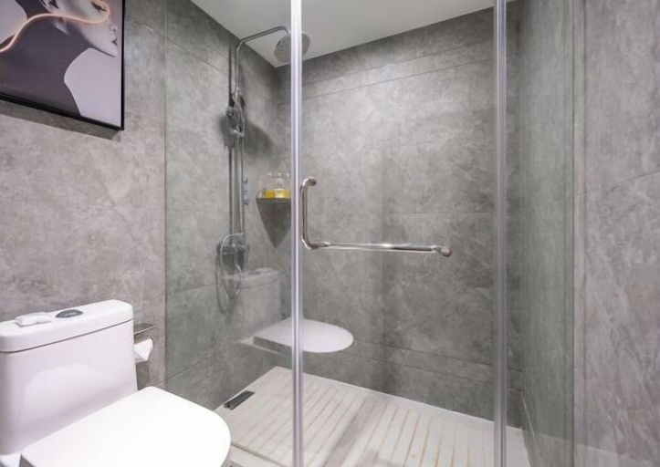 Bathroom 4, Borrman Hotel (Changsha Lugu Park Jiantang Subway Station), Changsha
