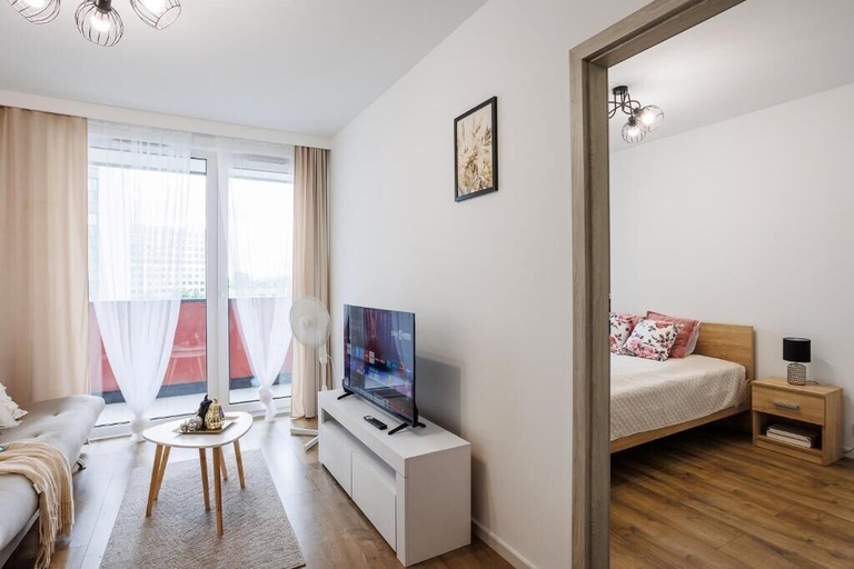 Living area 4, Malila Apartments Łaszkiewicza 8, Kraków City