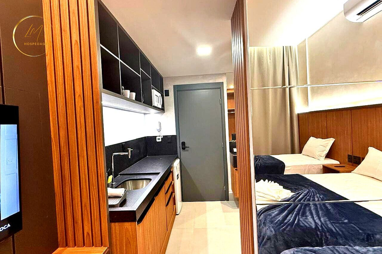 Bedroom 3, LM GET SENSE PE NA AREIA, João Pessoa