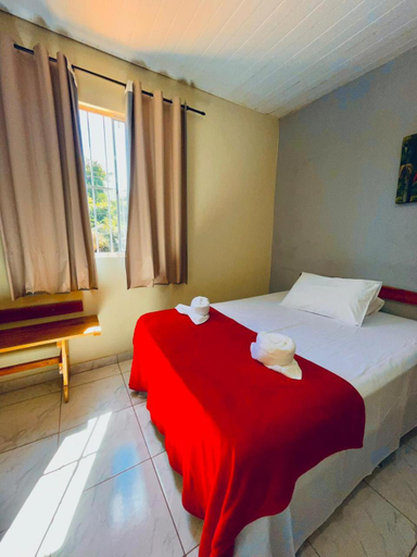 Bedroom, Pousada Lagoa Azul - Bom Jardim Nobres, Nobres