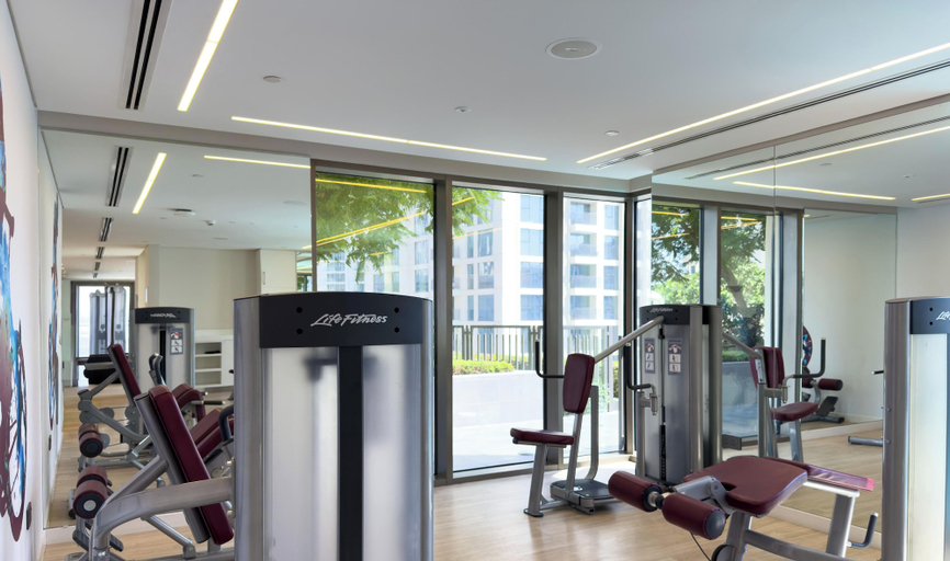 Gym 4, LUX  The Creekside Skyline View Suite, Dubai
