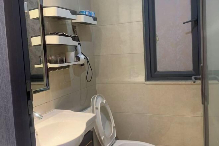 Bathroom 4, Senmei International Apartment Hotel (Shenzhen Binhe Shidai), Shenzhen