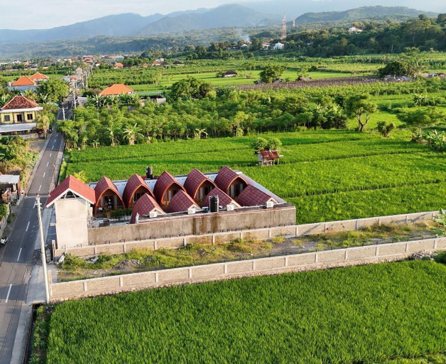 Aerial view 3, Lokasea Villa Beachfront, Buleleng