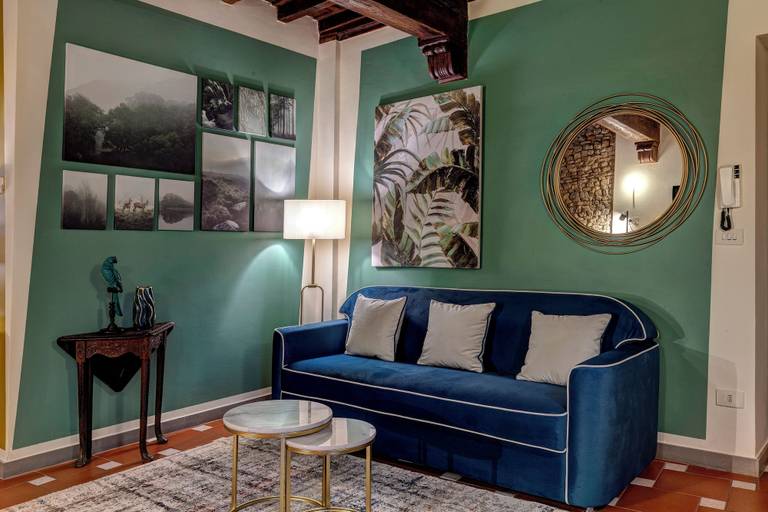 Living area 4, Agnese Apartment by Mamo Florence, Florence