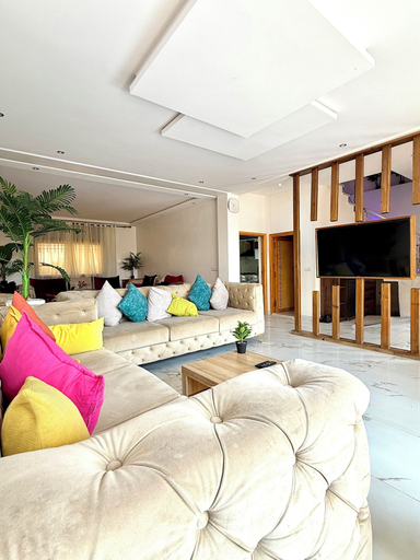 Living area 4, Villa with pool rooftop near Amelkis, Marrakech