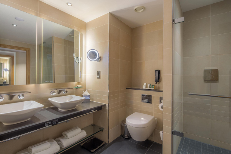 Bathroom 5, Hilton at St George's Park, Burton Upon Trent, Staffordshire