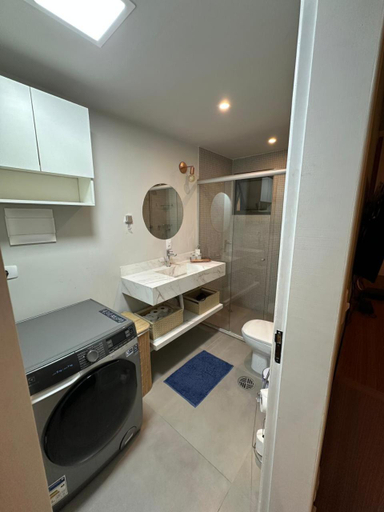 Bathroom, Flat Romantico - Prox Av Paulista - By Palm Rooms - 111, São Paulo