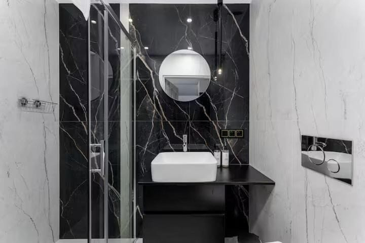 Bathroom 4, Malila Premium Apartments Sebastiana 27, Kraków City