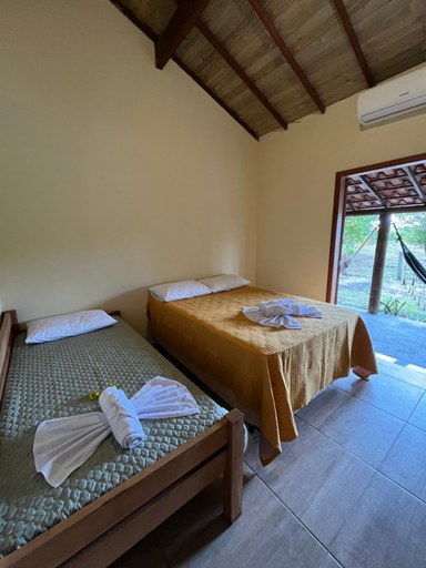 Bedroom 2, Recanto Caicara Caraiva - Chale e Quartos priativos, Porto Seguro
