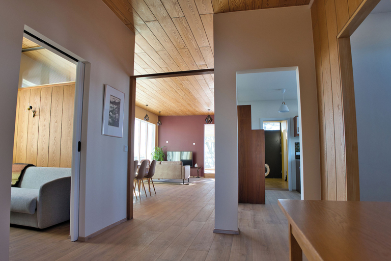 Living area 3, Ægissíða - Renovated Country House, Rangárvallahreppur