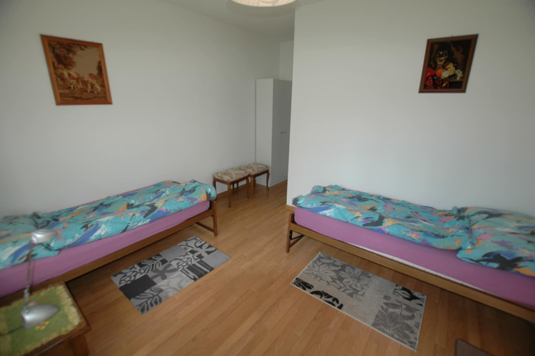 Bedroom 5, Apartment in Blatten With Mountain Views & Open Kitchen, West Raron