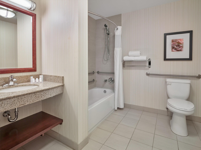 Bathroom 5, Hilton Garden Inn West Edmonton, Division No. 11
