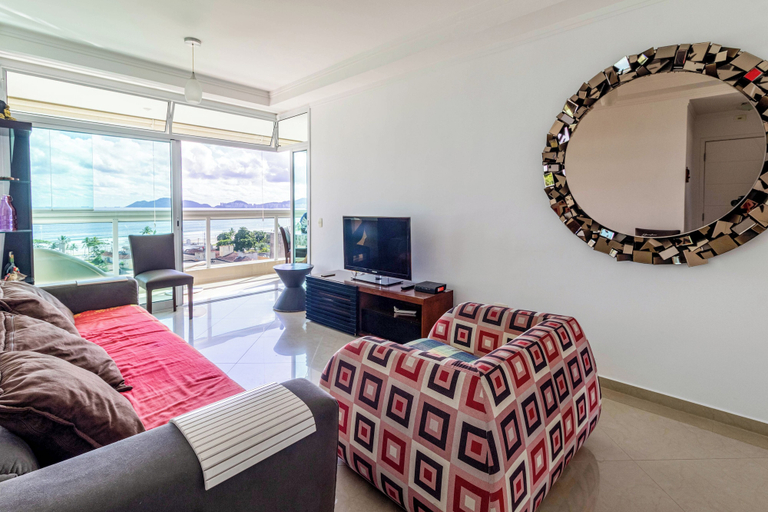 Living area 4, Apartamento Atalaya 83, Guarujá