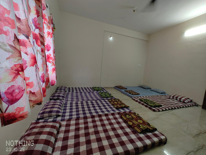 Bedroom 1, Aadishkti bhakt nivas only for family, Osmanabad