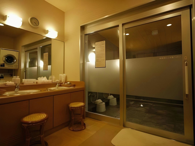 Bathroom, Hotel Route-Inn Hisai Inter, Tsu