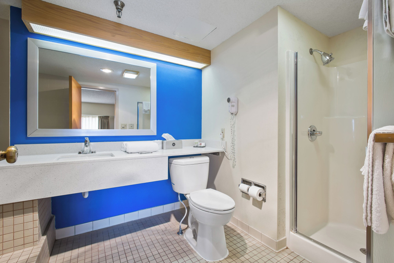 Bathroom 5, Crossroads Hotel at Huron Event Center, Beadle